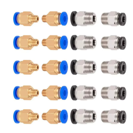 Conector Pneumático P/ Impressora 3D