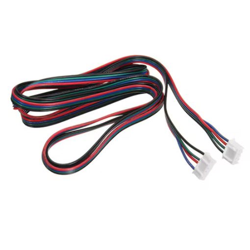Imagem 3 de Cabo 1m Motor de Passo NEMA 17 XH2.54 de 4 pinos para 6 pinos